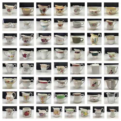 Vintage china milk jug - vintage,