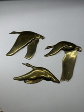 Rare Vintage Brass Geese/Birds