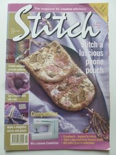 Stitch with the - stitch,
