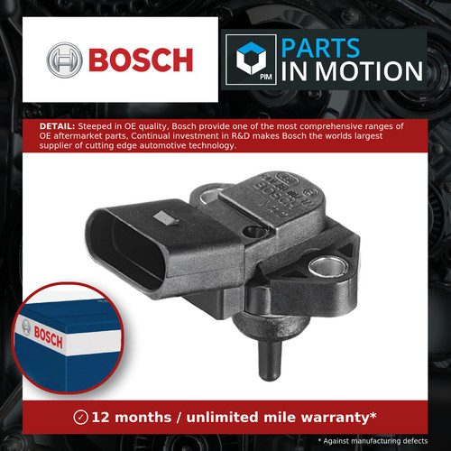 Boost pressure sensor - pressure, fits