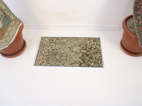 Vintage turkish doormat - turkish,