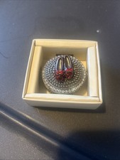 past times violets pill box