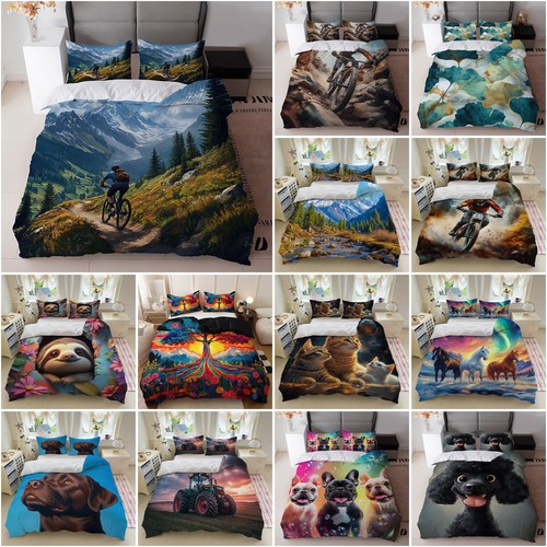 Tractor dog cow quilt duvet - tractor,