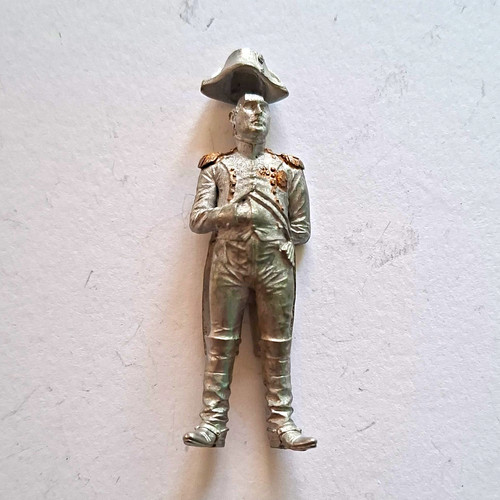54mm metal napoleonic soldier - metal,
