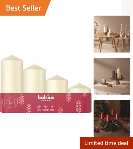 Pillar candles set - pillar,