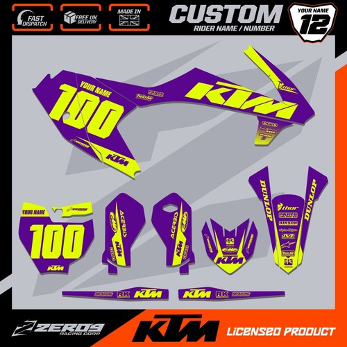 Ktm motocross graphics - ktm,
