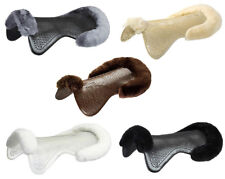 Acavallo Just-Gel Lambswool Half Pad Non-Slip Theraputic Shock Absorbing S/M/L