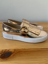 DKNY women’s shoes metallic