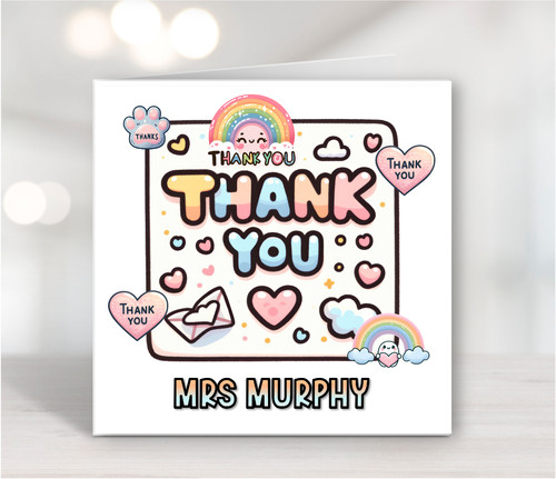 Thank you card - you,