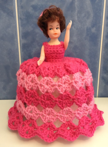 Handmade crochet vintage dress - handmade,
