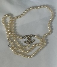 Chanel Vintage CC Pearl Belt