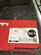 Hilti bx4 27mm angled nails - angled,