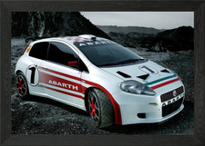 Fiat Abarth Punto Framed Wall