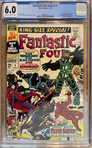 1967 fantastic four annual 5 - four,