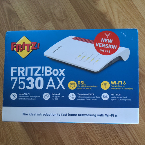 Fritz box 7530 fi 6 - fritz!, wi‑fi