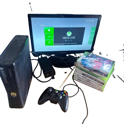 Xbox 360 slim - , with