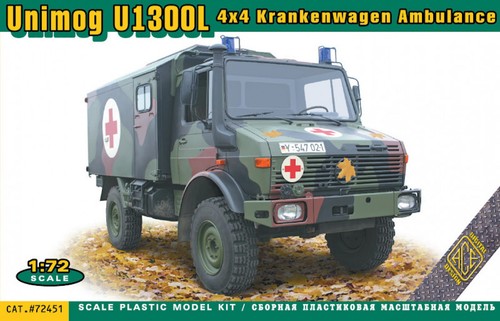 Ace models unimog - unimog, u1300i