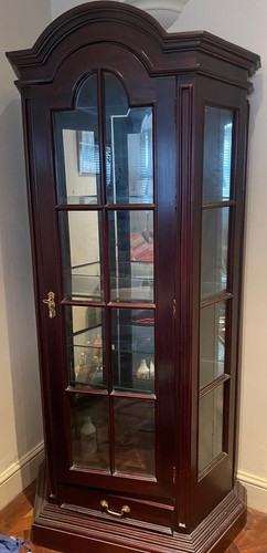 Beautiful mahogany display - mahogany,