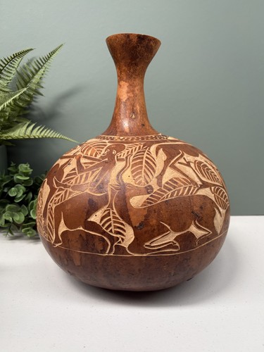 Large hand carved african - large,