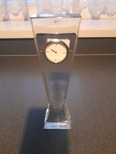John Rocha Waterford Crystal Geo Clock - Beautiful Piece.