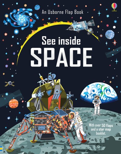 Usborne flap book see - book:,