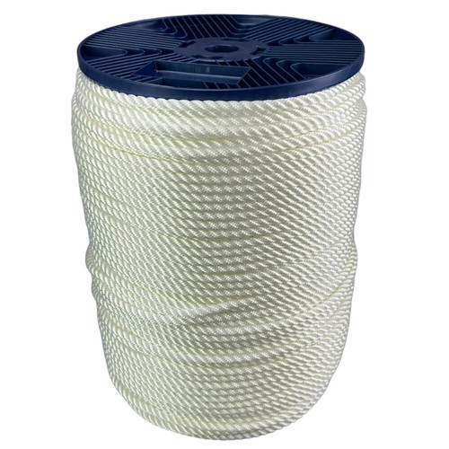 6mm white strand - white,