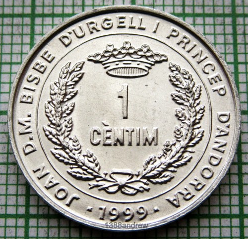 Andorra 1999 centim fao - andorra,