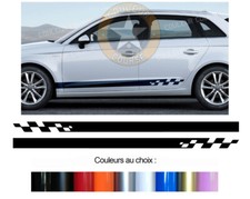 2 x SIDE STRIPS FOR AUDI A3 S3