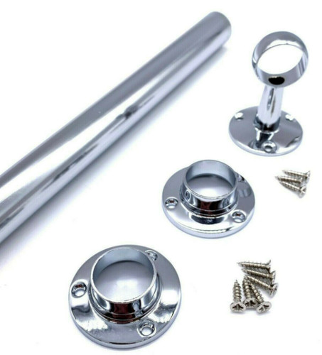 Wardrobe pole hanging rail - hanging,