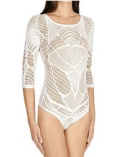 Wolford Net Lace Size Med White New Boxed