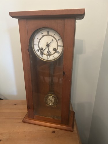 Antique pendulum clock - antique,