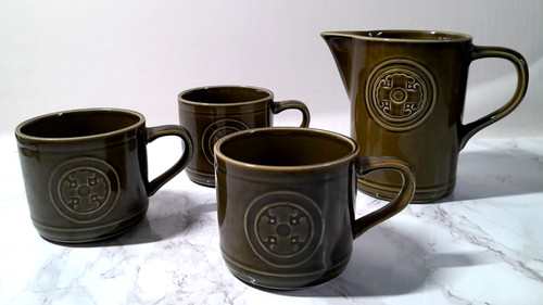 Tea coffee cups milk - coffee, jug