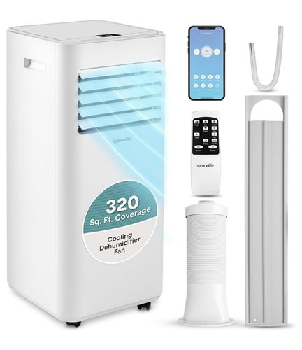 Serenelife 9000 btu portable - btu,