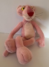 Pink Panther Poseable Plush Great Condition 