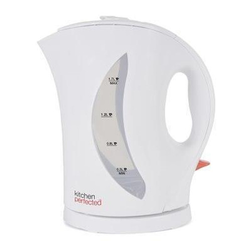 White kettle and toaster set - and,