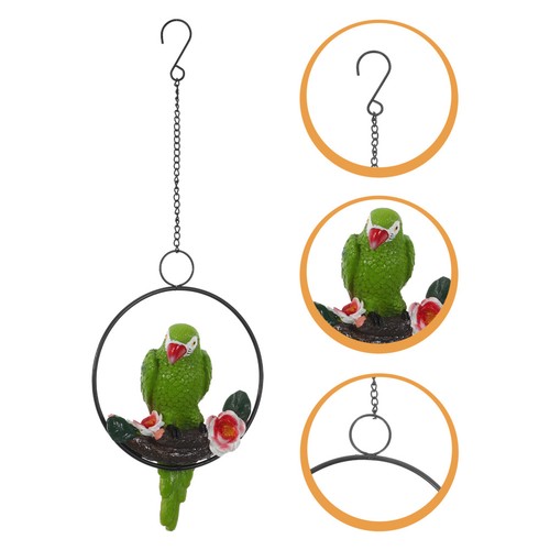 Parrot hanging statue - parrot,
