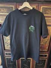 Stussy x Sean Paul T-Shirt Black Graphic Print Size L Rare Streetwear