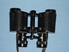 BINOCULARS - 8 X 26 - GELDA OF PARIS - VINTAGE - WITH CASE AND STRAP