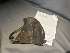 Ww2 Flying Helmet  Type C Modified Named To DFC recipient rcaf Raaf RNZAF raf