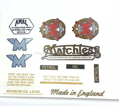 Matchless full wet transfer - matchless,