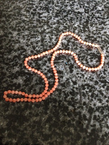 Coral vintage hand - coral,