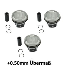 3x pistons +0.5 oversize