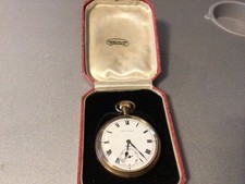 james walker swiss made pocket watch 1939
