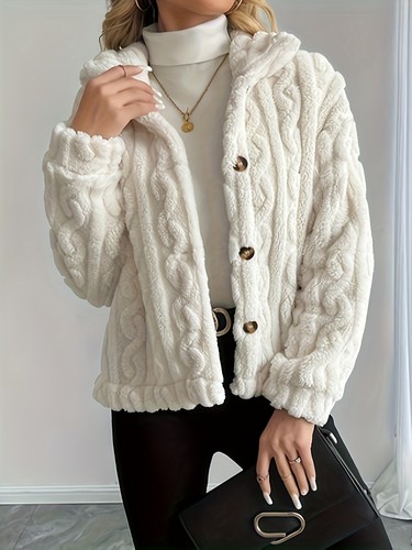 Womens teddy bear fleece - bear, fur