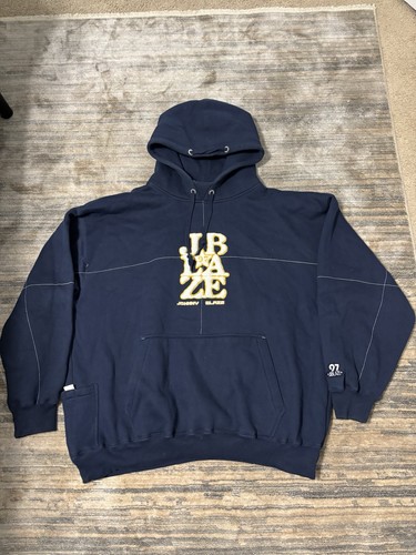 Johnny blaze hoodie 2xl blue - hoodie,