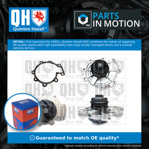 Water pump fits jaguar type - x,