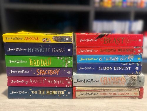 David walliams illustrated - david,