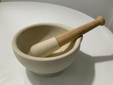 Heavy Stone Pestle and Mortar