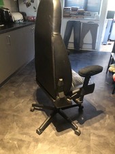 Black adx gaming chair used - black,