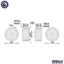 INTERIOR BLOWER AB 192 000S